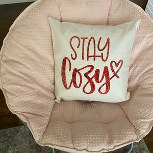 Pillow cover/handmade/new